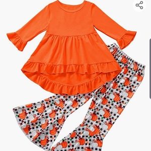 Toddler girls fall outfit